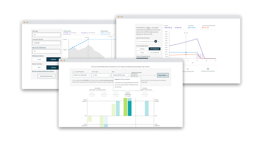 product shots of Brighthouse Financial products